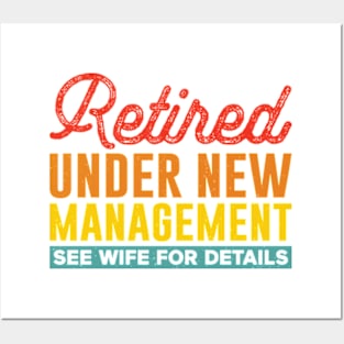 retired under new management see wife for details Posters and Art